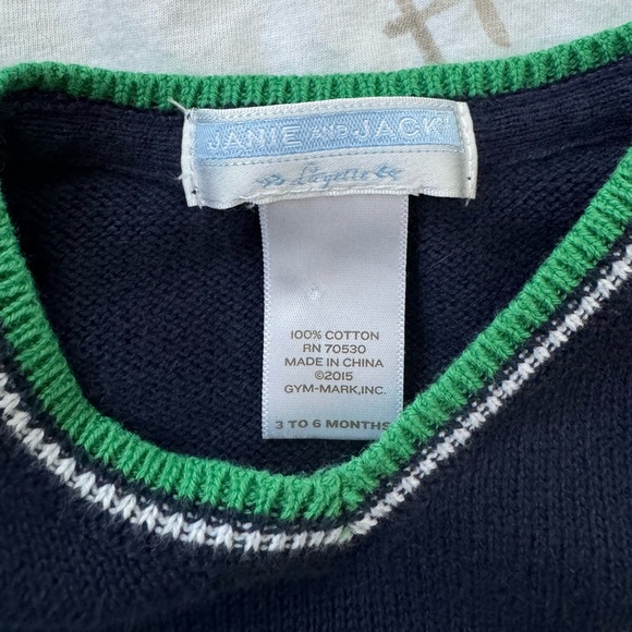 Janie and Jack Turtle Vest - Picture 3 of 3